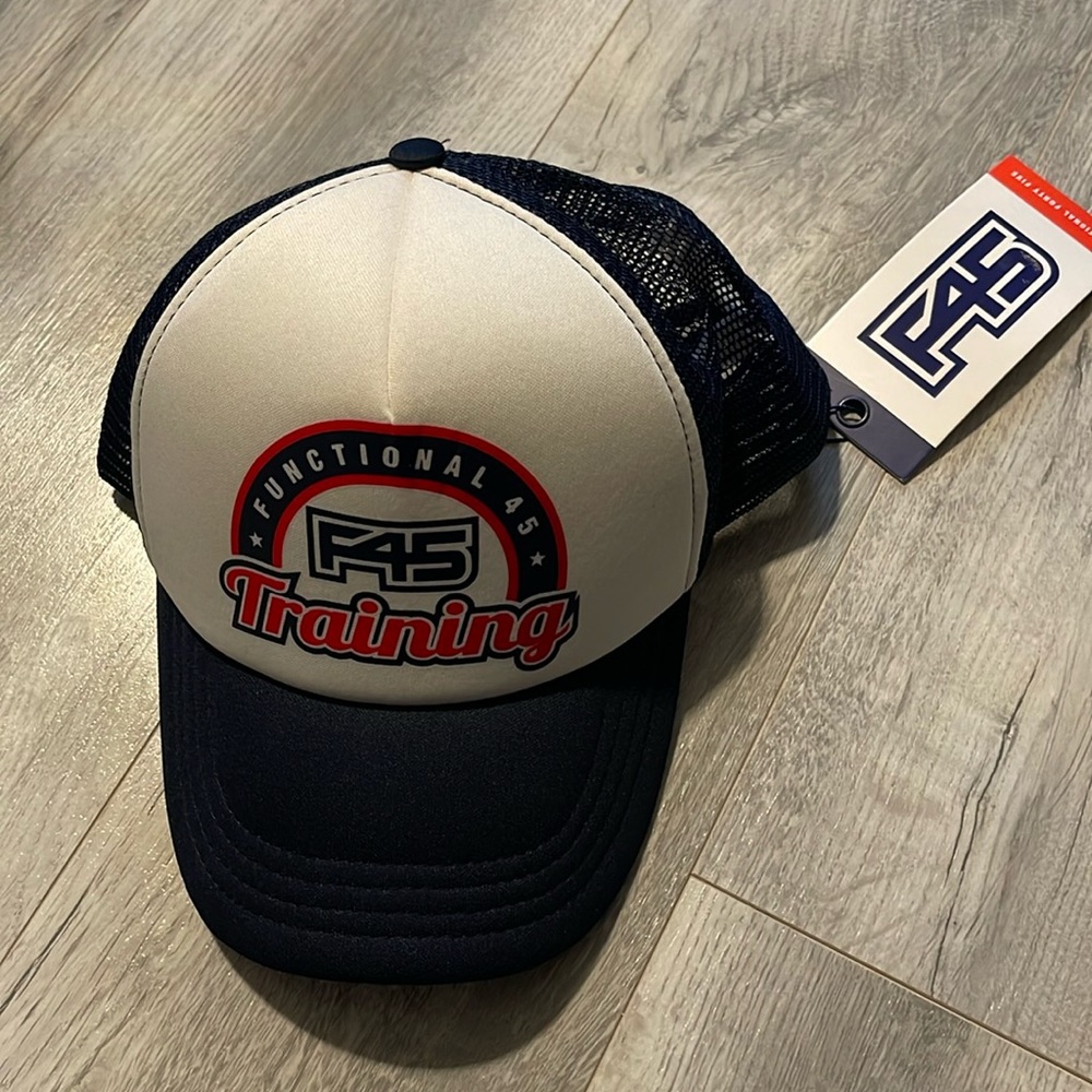 F45 trucker hat new one size